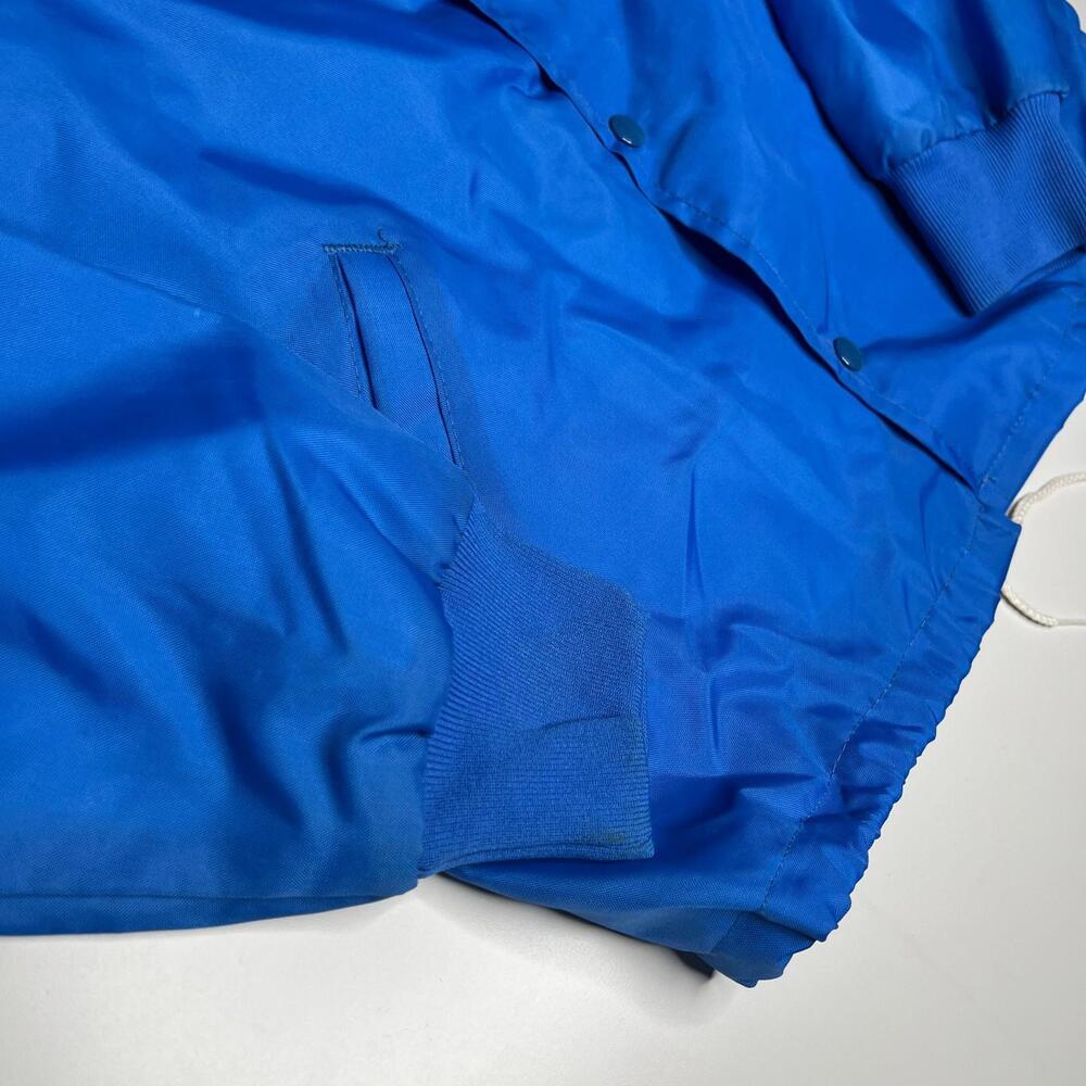 Vintage 80s 90s WestArk Coaches Jacket Blue USA Made Nylon Lined Men’s Small - Picture 7 of 8